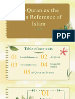 4 Al Quran As The Main Reference