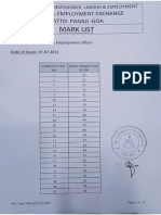 Mark List AEO