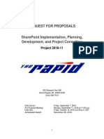 Sharepoint RFP Document