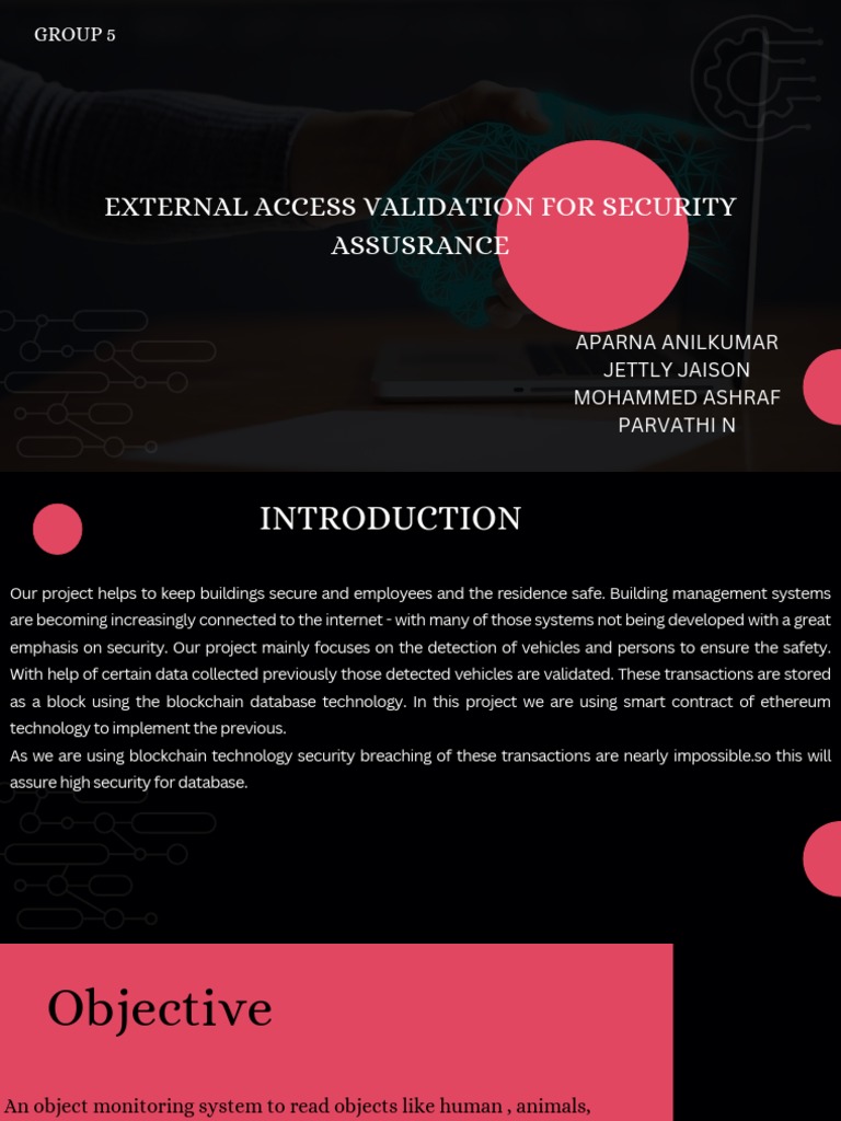 Group 5-External Access Validation For Security Assusrance | PDF ...