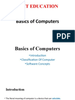 Basics of Computers