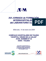 Programa Jornada Interhospitalaria