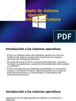 Tema 2. Concepto de Sistema Operativo. Elementos y Estructura