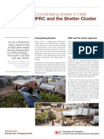 Shelter Cluster-Case Study (Haiti)