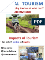 Tourism's Economic Impacts: Benefits and Costs