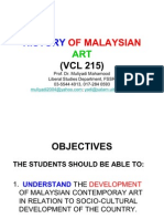 Malaysian Art (VCL 215) 1