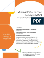 Minimal Initial Service Package