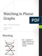 Matching in Planar Graphs