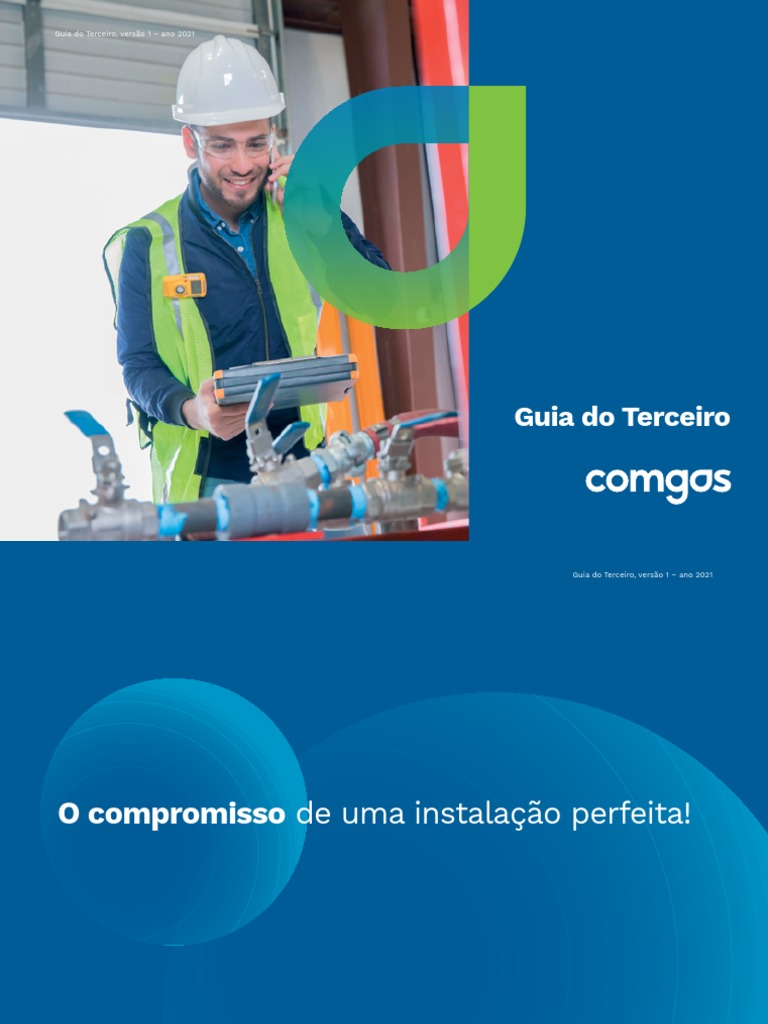 COMGAS Manual Terceiros Digital PDF Gás natural Corrosão