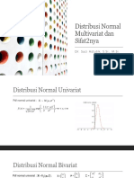 1 - 1 - Distribusi Normal Multivariat Dan Sifat2nya