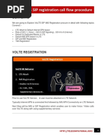 Volte Ims Sip Registration Call Flow Procedure