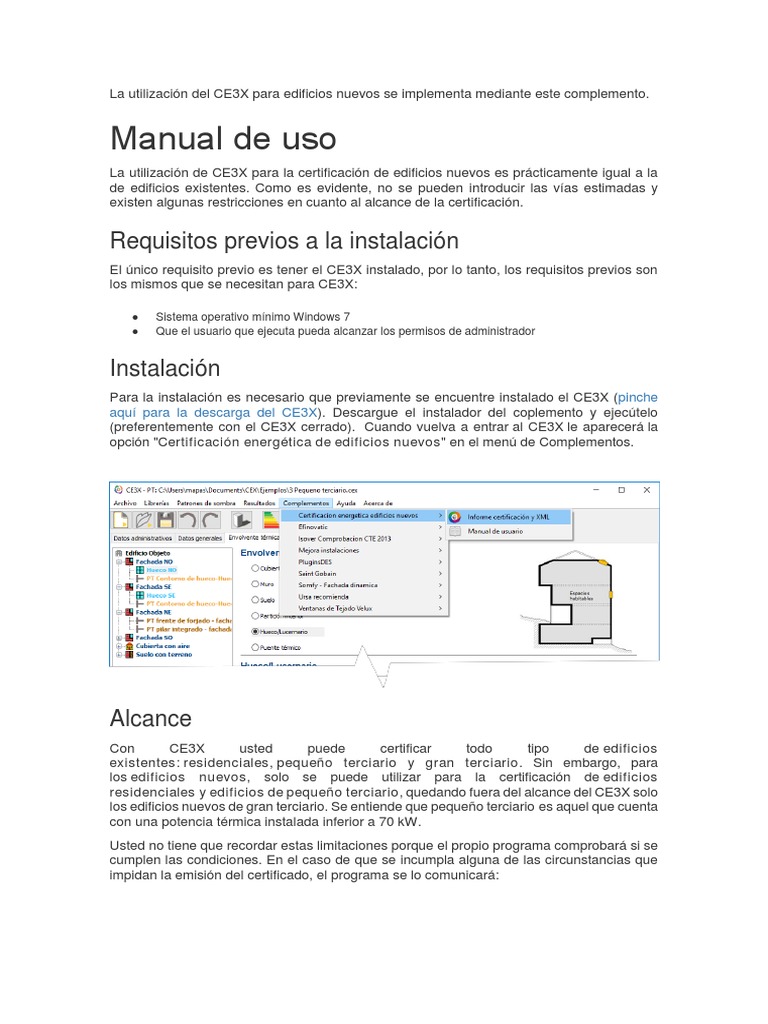 13-Manual CE3X para Edificios Nuevos | PDF | Aislamiento térmico