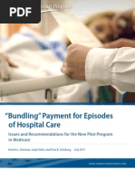Download Bundling Payment for Episodes of Hospital Care by Center for American Progress SN60255022 doc pdf