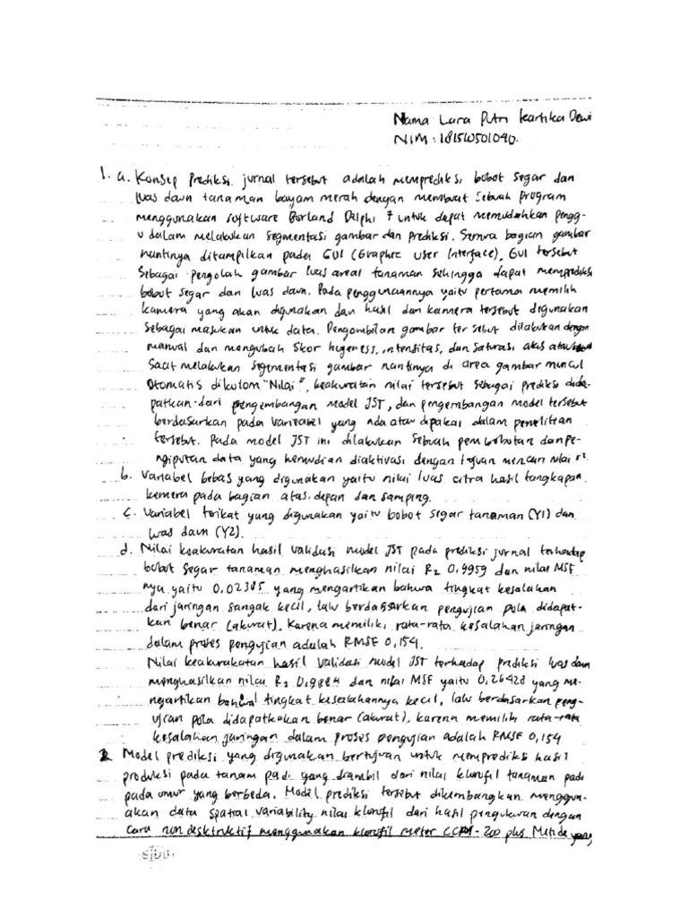 Lara Putri K D 181510501040 Uts DSS 20202021 PDF