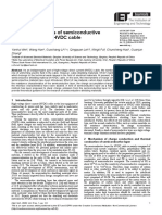 Research Progress of Semi-Conductive Shielding Lay