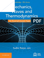 (Cambridge IISc Series) Sudhir Ranjan Jain - Mechanics, Waves and Thermodynamics - An Example-Based Approach-Cambridge University Press (2016)