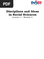 DISS - Mod9 - Dominant Approaches and Ideas of Social Sciences - Hermeneutical Phenomenology and Human - Environment Systems