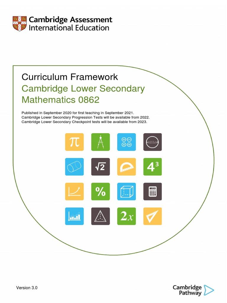 0862 lower secondary mathematics curriculum framework 2020 tcm143