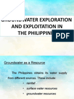 Groundwater Exploration and Exploitation in The Philippines