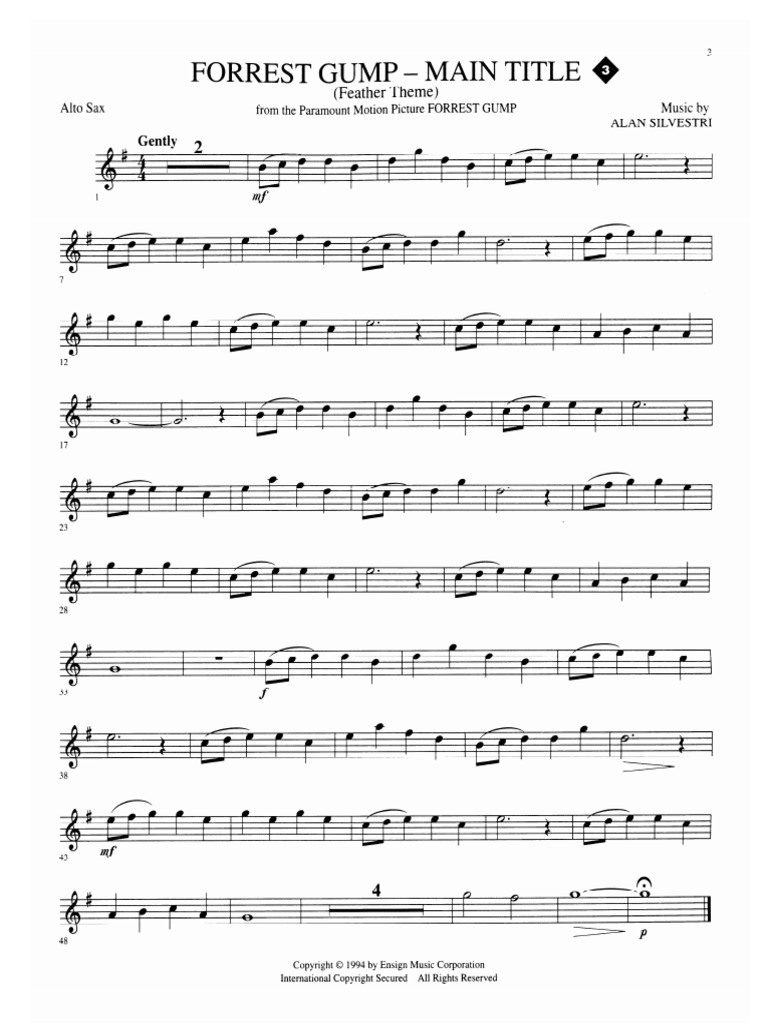 FavoriteMovieThemesAltoSax[1] PDF