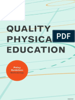 Quality Physical Education: Policy Guidelines