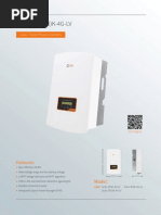 Solis 5kW Inverter Datasheet | PDF | Power Inverter | Electrical Grid