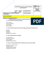 control de lectura 8vo