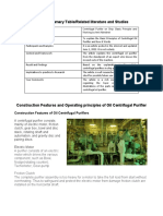 Construction Features and Operating Principles of Oil Centrifugal Purifier