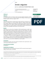 Erenumab and Migraine Neurology 2019