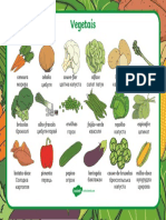 Vocabulário Sobre Vegetais Português-Ucraniano
