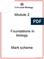 Module 2 - Foundations in Biology - Ms