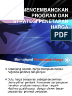 Program Dan Strategi Penetapan Harga