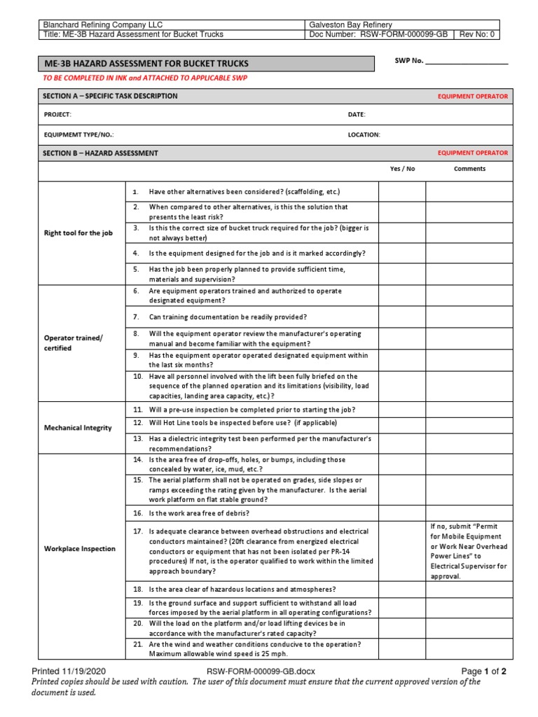 Hazard Assessment | PDF | Safety | Manufactured Goods