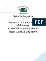 Guías Fonoaudiologicas Semana 2 de Mayo Nivel Medio Mayor