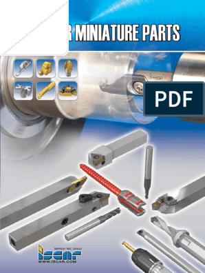 Catalog Miniature Parts (Ind Medicala) | PDF | Drilling | Machining