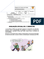 AVALIALÃO OFICIAL PSICOLOGIA E EDUCAÇÃO ESPECIAL