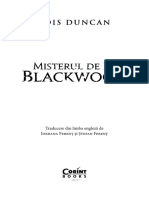 Misterul de La Blackwood - Fragment