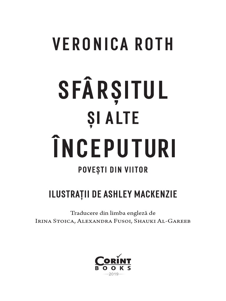 Sfarsitul Si Alte Inceputuri | PDF