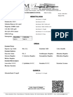 Hematologia: Edad: 28 Años Cédula de Identidad: 24020027 Fecha: 25/01/2022