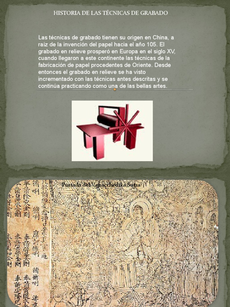 Historia Del Grabado PDF Grabado Las artes