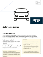 Brochure Autoverzekering