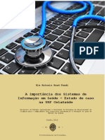 Ale - Auad - A Importância Dos Sistemas de Informacao em Saúde - Estudo de Caso USF CelaSaúde Final