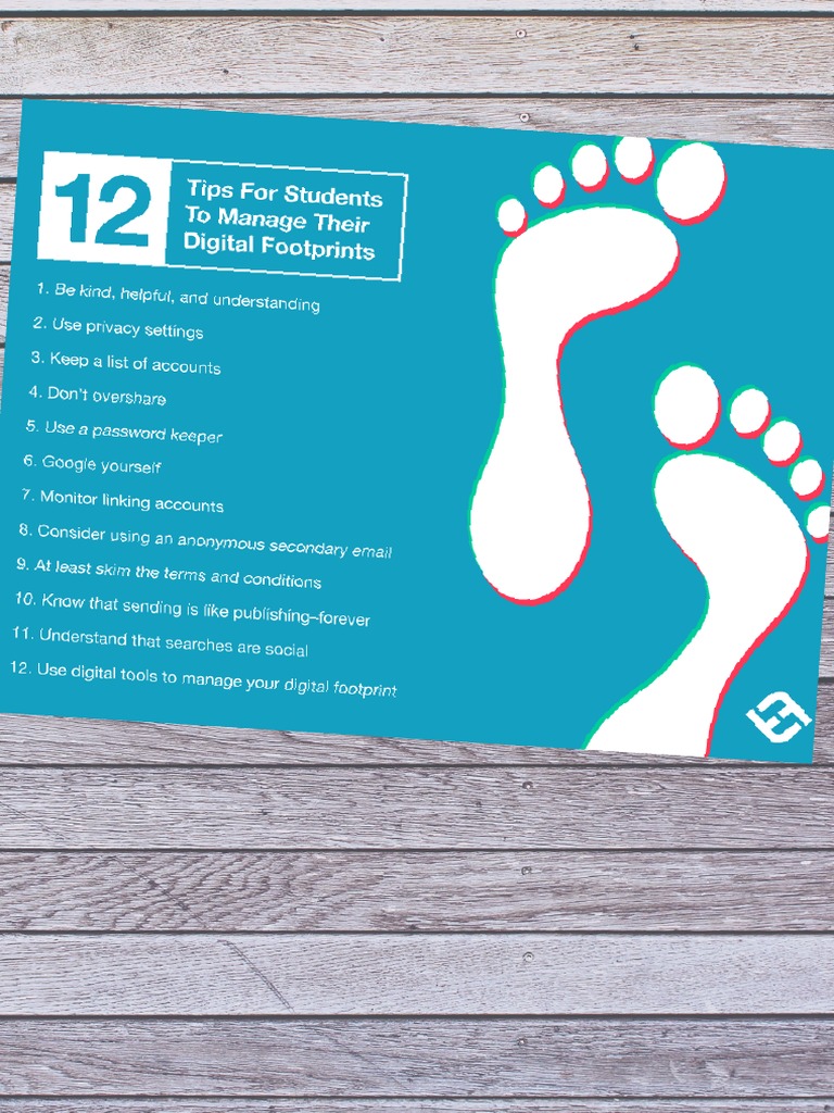 Poster On Digital Footprint PDF