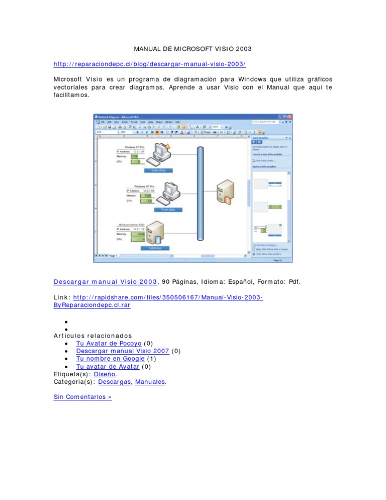 Que Es Microsoft Visio 2003 | PDF