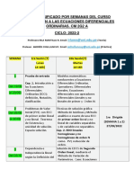 Silabo Dosificado - Iedo-Ciclo 2022-2