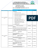 Rundown Acara ILT XV 22