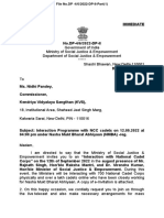 Letter Dated 10.09.2022 To KVS