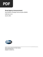 Download DARPA Social Media in Strategic Communication SMISC by FedScoop SN60259700 doc pdf