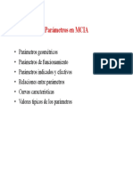 Parámetros geométricos y de funcionamiento en motores de combustión interna