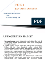 Hadis Dan Unsur